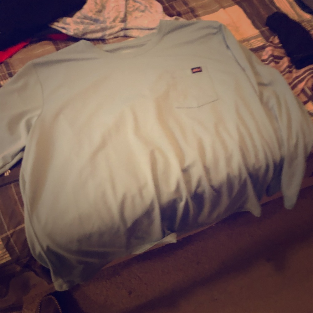 Dickies long sleeve moisture wicking shirt.